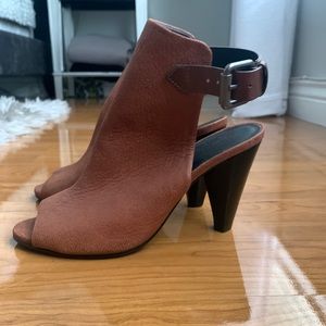 ALL SAINTS-heeled open toe/back heels-sz 40